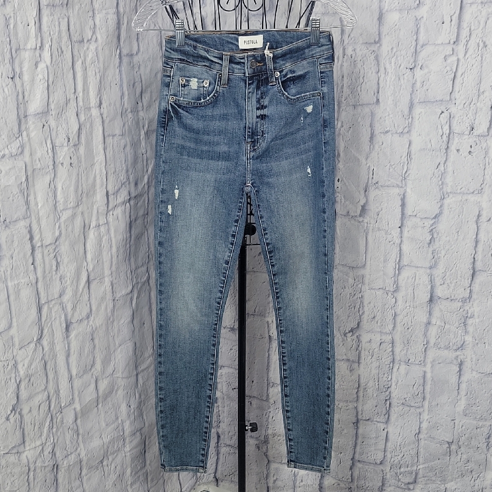 Pistola Aline "Huntington Beach" High Rise Skinny‎ Jeans Size 26 NWT